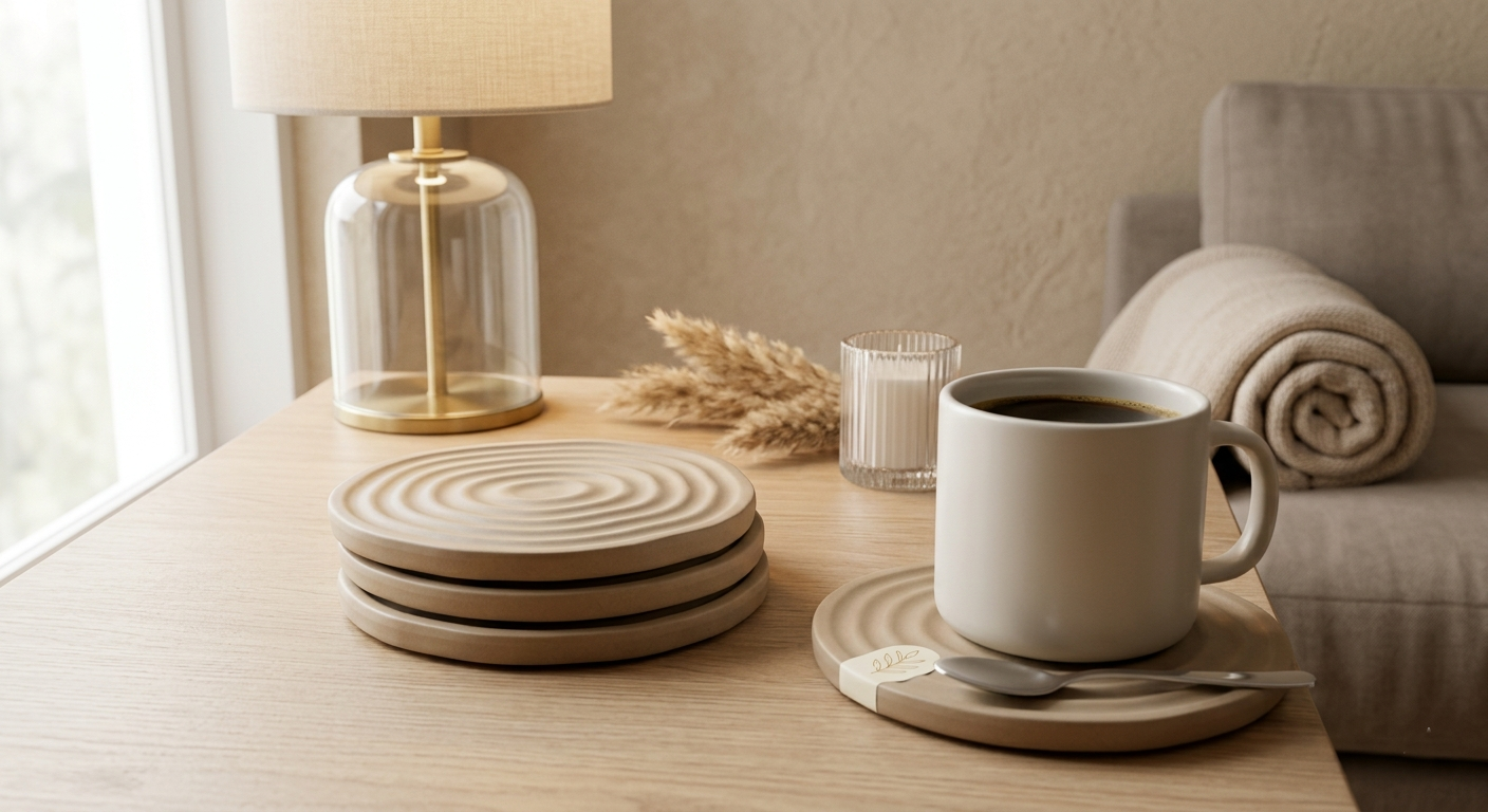 Nordic Ripple Coaster Set