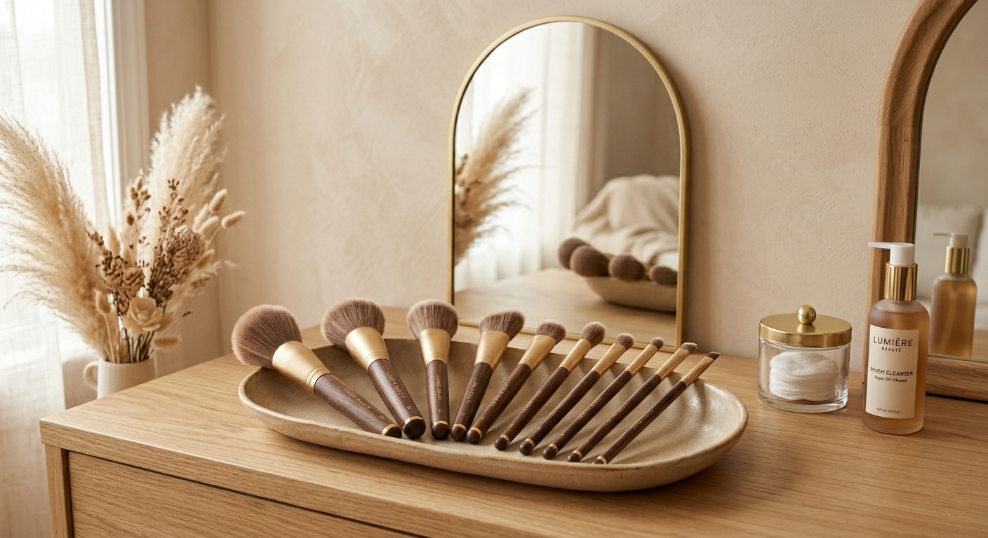 VelvetTouch Makeup Brush Set