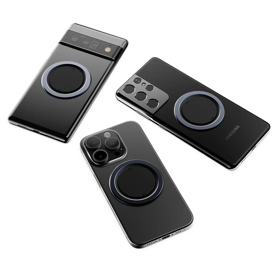 Glaze Grip — MagSafe-Compatible Magnetic Ring Stand