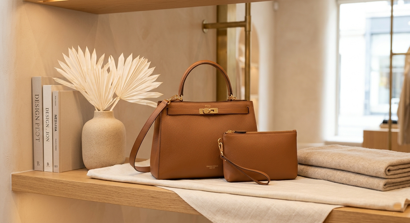 VelourNest Handbag Set