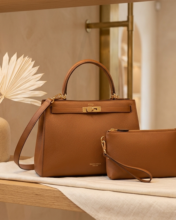 VelourNest Handbag Set