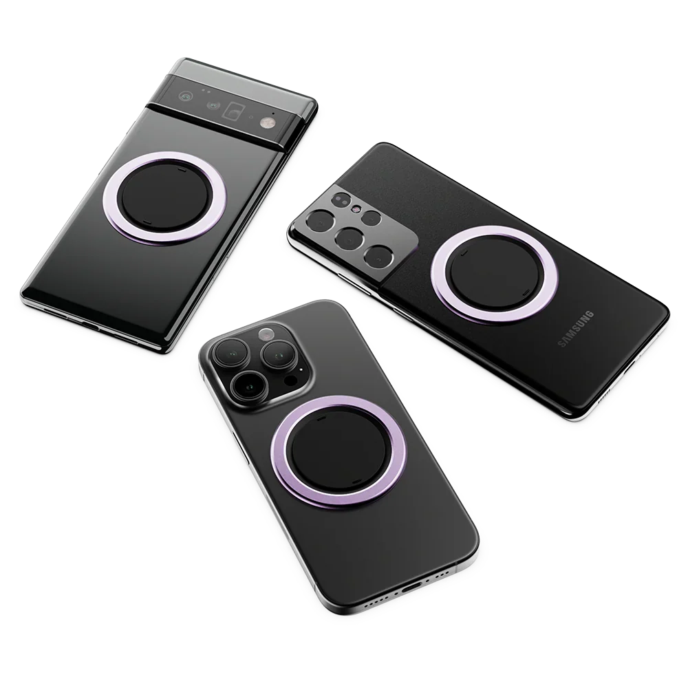Glaze Grip — MagSafe-Compatible Magnetic Ring Stand