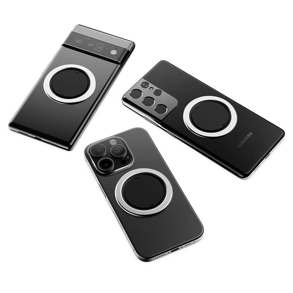 Glaze Grip — MagSafe-Compatible Magnetic Ring Stand